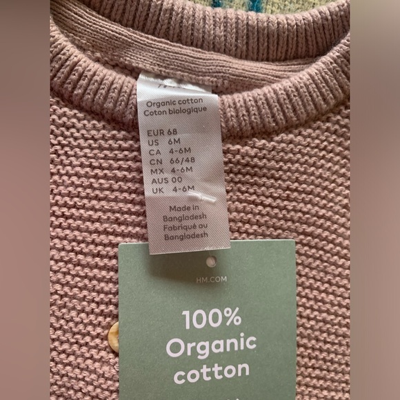 H&M Knit Cardigan 6M - Picture 5 of 6